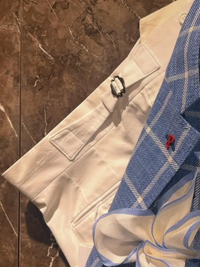 White trousers