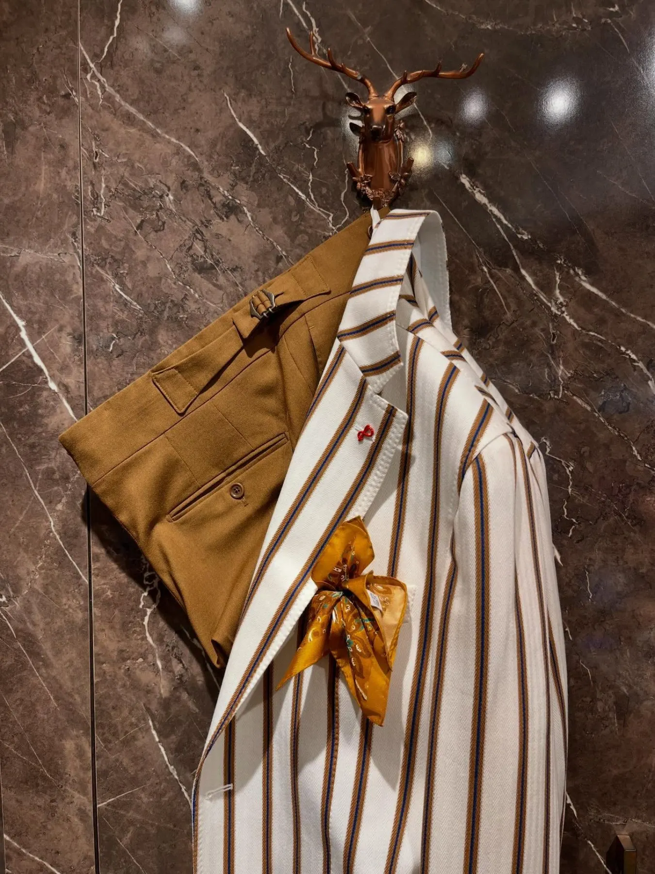 Stripes and camel
